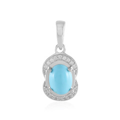 Ciondolo in argento con Turchese Sleeping Beauty