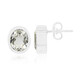 Orecchini in argento con Topazio Bianco (MONOSONO COLLECTION)