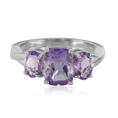 Anello in argento con Ametista