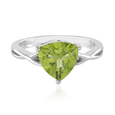 Anello in argento con Peridoto