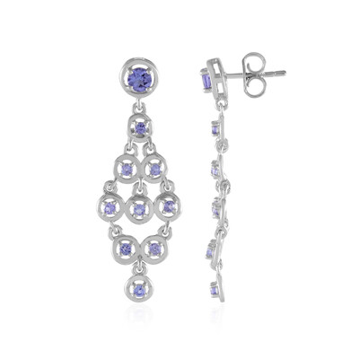 Orecchini in argento con Tanzanite