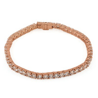 Bracciale in oro con Danburite Rosa del Messico