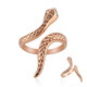 Anello in argento con Diamante Rose de France SI1 di Argyle (Annette)