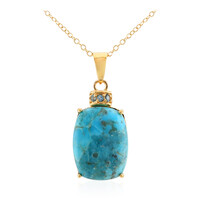 Collana in argento con Turchese