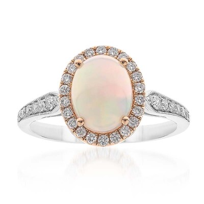 Anello in oro con Opale di Welo AAA (CIRARI)