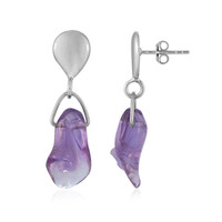 Orecchini in argento con Ametista