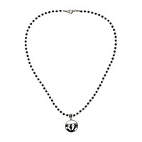Collana in argento con Spinello Nero (Riya)