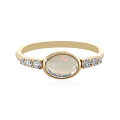 Anello in oro con Opale di Welo