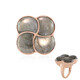 Anello in argento con Labradorite Ramata Maniry (KM by Juwelo)