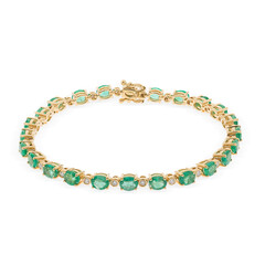 Bracciale in oro con Smeraldo Zambia AAA (CIRARI)