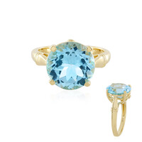 Anello in argento con Topazio Blu Cielo