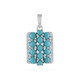 Ciondolo in argento con Turchese Sleeping Beauty