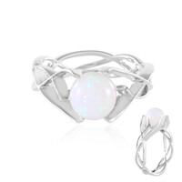 Anello in argento con Opale di Welo AAA (de Melo)