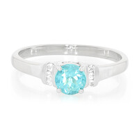 Anello in argento con Apatite Blu