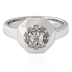 Anello in argento con Diamante I3 (H)