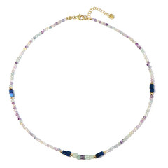 Collana in argento con Fluorite