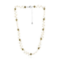 Collana in argento con Perla di Acqua Dolce (TPC)