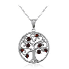 Collana in argento con Granato