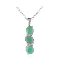 Collana in argento con Smeraldo