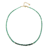 Collana in argento con Smeraldo Zambia