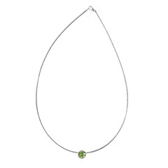 Collana in argento con Peridoto