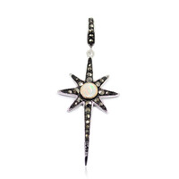 Ciondolo in argento con Opale di Welo