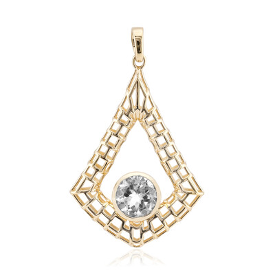 Ciondolo in oro con Danburite (Ornaments by de Melo)