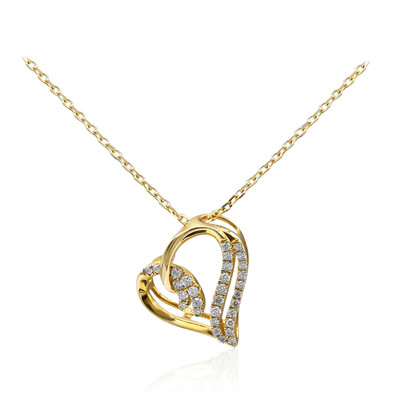 Collana in oro con Diamante SI2 (H) (Smithsonian)
