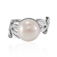 Anello in argento con Perla di Acqua Dolce