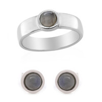 Parure in argento con Labradorite
