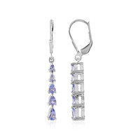 Orecchini in argento con Tanzanite