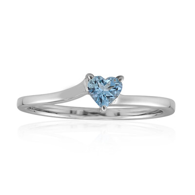 Anello in argento con Acquamarina Ofiki