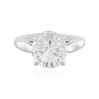 Anello in argento con Quarzo Bianco