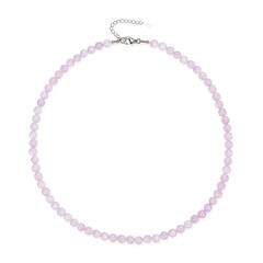 Collana in argento con Kunzite
