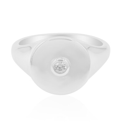 Anello in argento con Zircone