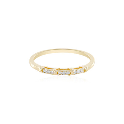 Anello in argento con Diamante I2 (I)