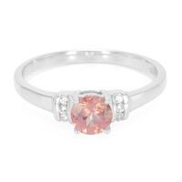 Anello in argento con Granato Malaya