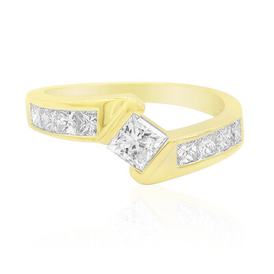 Anello in oro con Diamante SI1 (G) (Annette)