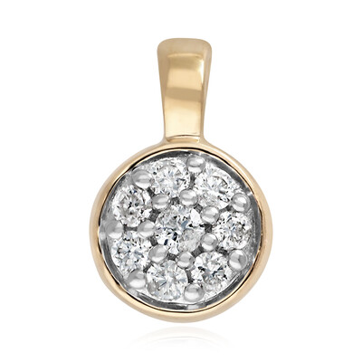 Ciondolo in oro con Diamante PK (I)