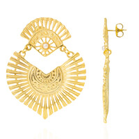 Orecchini in argento con Perla di Acqua Dolce (Joias do Paraíso)