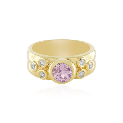 Anello in argento con Kunzite