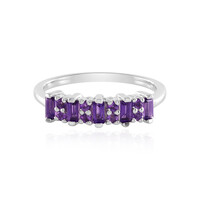 Anello in argento con Ametista