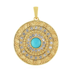 Ciondolo in argento con Turchese