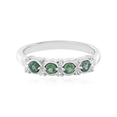 Anello in argento con Zaffiro Montana