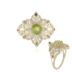 Anello in oro con Sfene