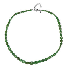 Collana in argento con Tsavorite