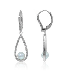 Orecchini in argento con Perla di Acqua Dolce