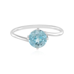 Anello in platino con Zircone Ratanakiri