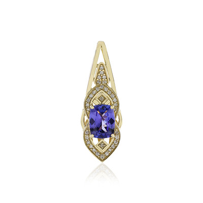 Ciondolo in oro con Tanzanite AAA (de Melo)