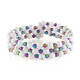 Bracciale in acciaio con Howlite (Riya)